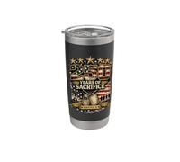250 Años Sacrifice USA Veteran 250 America Liberty 4 de julio Vaso térmico de acero inoxidable de doble pared
