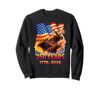 250 Años USA 4 Julio Moose Sudadera
