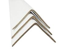 250 Cantoneras cartón compacto blanco. 2m de largo. Recicable 100%.