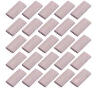 250 espigas sueltas de madera de haya de 6 x 40 mm, compatibles con sistema de carpintería Festool Domino, tacos de madera de haya para muebles carpintería