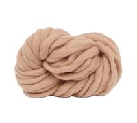 250 g/PC Super Bulky Arm Knitting Wool Roving Knitted Blanket Chunky Wool Yarn Super Thick Yarn for Knitting/Crochet/Carpet/Hat(8 khaki)