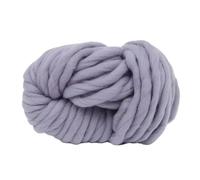 250 g/PC Super Bulky Arm Knitting Wool Roving Knitted Blanket Chunky Wool Yarn Super Thick Yarn for Knitting/Crochet/Carpet/Hat(21 gris ahumado)