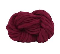 250 g/PC Super Bulky Arm Knitting Wool Roving Manta de punto de lana gruesa para tejer, crochet, carpet/sombreros (18 rojo vino)