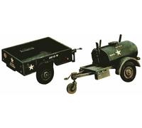 250 GAL Tank Trailer & M101 Cargo Trailer Plástico Kit 1 :3 5 Modelo Italeri