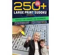 250+ Large Print Sudoku: More than 250 Easy & Medium Puzzles in Pocket size - Perfect for Seniors and Beginners