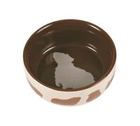 250 ml Trixie Motivos Cobayas Comedero de Cerámica para roedores