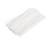 250 PACK 11.8 pulgadas con tirolina de cable blanco, corbatas de gestión de alambre de auto -bloqueo de nylon, corbatas de cables con 120 libras de resistencia a la tracción para