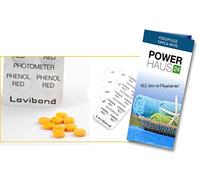 250 photometer/Scuba II® o Pool Can prueba pastillas Phenol Red (25 tiras con por 10 Fenol Red prueba pastillas)