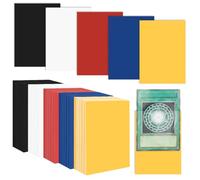 250 Piezas Fundas para Cartas, 66 x 91 mm Card Sleeves Coorlor, Fundas para Cartas de Comercio, Sleeves Carte, Parte Trasera Mate Esmerilado para Tarjetas para PTCG para Carta Pokemon