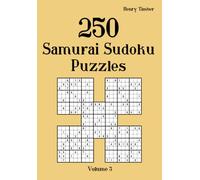 250 Samurai Sudoku Puzzles: Volume 3