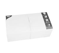 250 Servilletas, 3-capas Pliegue-1/4 33 cm x 33 cm blanco