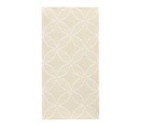 250 servilletas 'Royal Collection' pliegue 1/8 40 cm x 40 cm champán 'Circle Flowers'