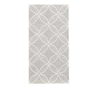 250 servilletas 'Royal Collection' pliegue 1/8 40 cm x 40 cm gris 'Circle Flowers'