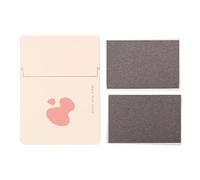 250 unidades de hojas absorbentes de aceite, papel absorbente de aceite facial de fibra vegetal con espejo, hojas absorbentes portátiles para piel grasa, hojas controladoras del