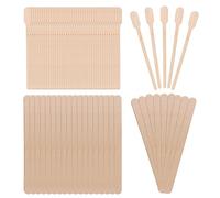 250 unidades de palitos de belleza para depilación, palitos de belleza para salones de belleza, palitos de mezcla de película de barro para depilación y depilación, palitos de belleza desechables