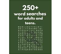 250+ WORD SEARCH BOOK: 250+ Word Searches in easy to read Large print about GK and more| 8.5 × 11 inches, 504 pages| 250+ Puzzles, Solutions included|