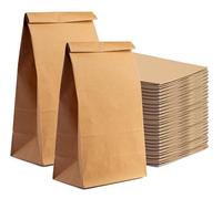 250 x Marrón 265 x 170 mm papel de estraza Mini/Pequeño bolsas bolsas de bolsas de papel verp acku ngstüten Fuerza papie rtüten Pan bolsas bolsas de regalo bolsa de regalo