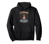 250 Years America Anniversary Liberty Bell 4 de Julio Sudadera con Capucha