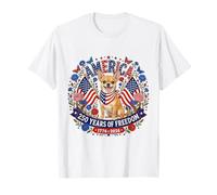 250 Years America Chihuahua Patriotic USA 4th of July Camiseta