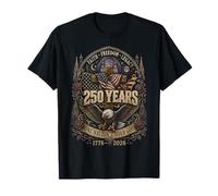 250 Years American 1776 2026 250th 4th July Independence Day Camiseta