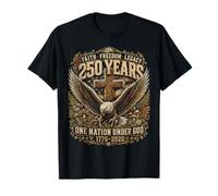250 Years American 1776 2026 250th 4th July Independence Day Camiseta