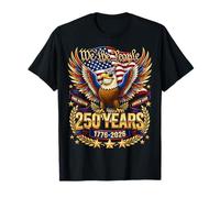250 Years American 1776 2026 250th 4th July Independence Day Camiseta