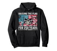 250 Years American 1776 2026 250th Anniversary 4th of July Sudadera con Capucha
