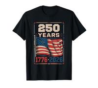 250 Years American Patriotic USA Anniversary Graphic Camiseta