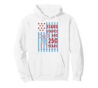 250 Years Anniversary America 1776-2026 USA 250th Birthday Sudadera con Capucha