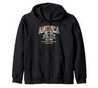 250 Years Anniversary America 1776-2026 USA 250th Birthday Sudadera con Capucha