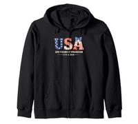 250 Years Anniversary America 1776-2026 USA 250th Birthday Sudadera con Capucha