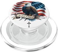 250 Years by God'S Grace Family 1776-2026 Birthday American PopSockets PopGrip para MagSafe