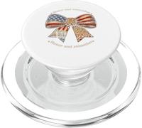 250 Years Coquette USA 4th of July Independence Day PopSockets PopGrip para MagSafe