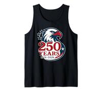 250 Years Eagle 1776-2026 250th Birthday Camiseta sin Mangas