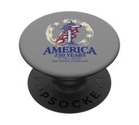 250 Years In God We Trust Cross 1776-2026 - Bandera de Estados Unidos PopSockets PopGrip Adhesivo