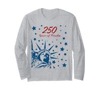 250 Years of Freedom - 2026 Independence USA Anniversary Manga Larga
