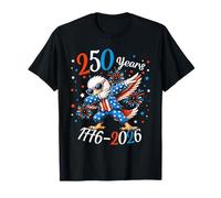 250 Years of Freedom Bald Eagle Dab Dance USA 1776-2026 Camiseta
