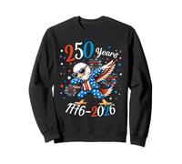 250 Years of Freedom Bald Eagle Dab Dance USA 1776-2026 Sudadera