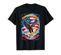 250 Years One Nation Under God - Eagle 1776 Faith American Camiseta