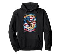 250 Years One Nation Under God - Eagle 1776 Faith American Sudadera con Capucha