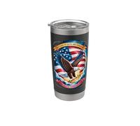 250 Years One Nation Under God - Eagle 1776 Faith American Vaso térmico de acero inoxidable de doble pared