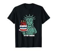 250 Years Statue of Liberty 1776-2026 250th 4th of July Camiseta