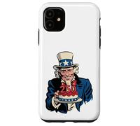 250 Years Uncle Sam Cake 250th Birthday Carcasa para iPhone 11