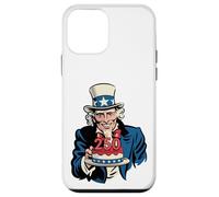 250 Years Uncle Sam Cake 250th Birthday Carcasa para iPhone 12 Mini