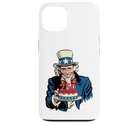 250 Years Uncle Sam Cake 250th Birthday Carcasa para iPhone 13