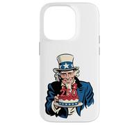 250 Years Uncle Sam Cake 250th Birthday Carcasa para iPhone 14 Pro