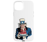 250 Years Uncle Sam Cake 250th Birthday Carcasa para iPhone 15 Plus