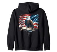 250 Years Under God - Family 1776-2026 Birthday American Sudadera con Capucha