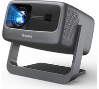 [2500 ANSI/aplicaciones oficiales/audio de 50 W] Proyector 4K para exteriores con WiFi y Bluetooth, enfoque automático, proyector inteligente Keystone automático, compatible con DoIby Audio, proyector