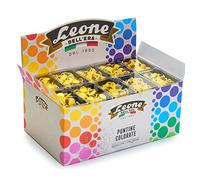2500 chinchetas de Color Amarillo León de la Era - Expositor de Banco con 50 Cajas de 50 Unidades
